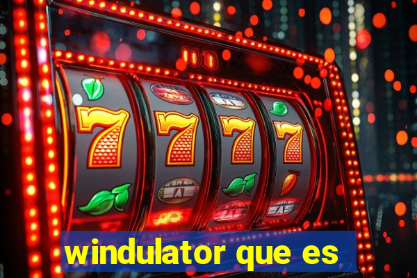 windulator que es